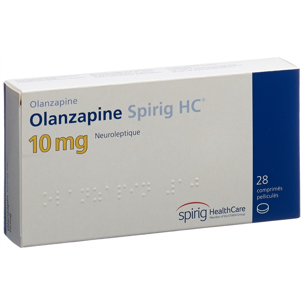 OLANZAPINE Spirig HC 10 mg, image 2 sur 2