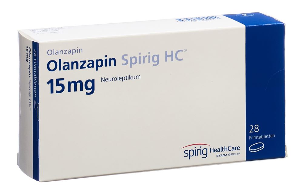 OLANZAPINE Spirig HC 15 mg, image principale