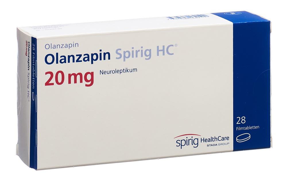 OLANZAPINE Spirig HC 20 mg, image principale