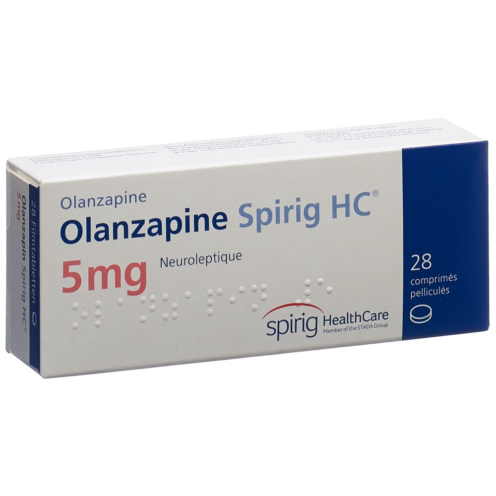 OLANZAPINE Spirig HC 5 mg, image 2 sur 2