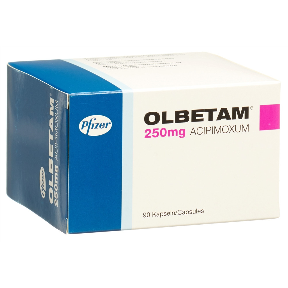 OLBETAM caps 250 mg blist 90 pce, image principale