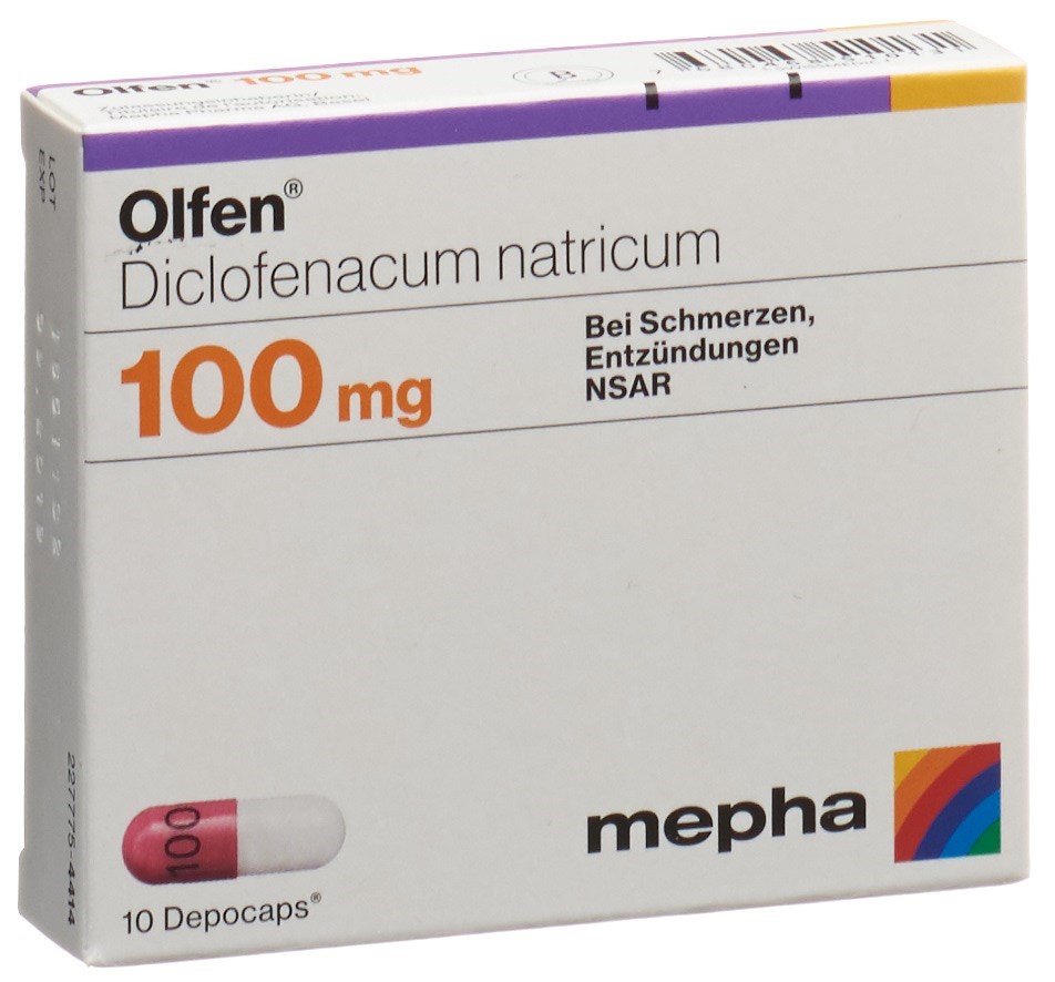 OLFEN depocaps 100 mg blist 10 pce