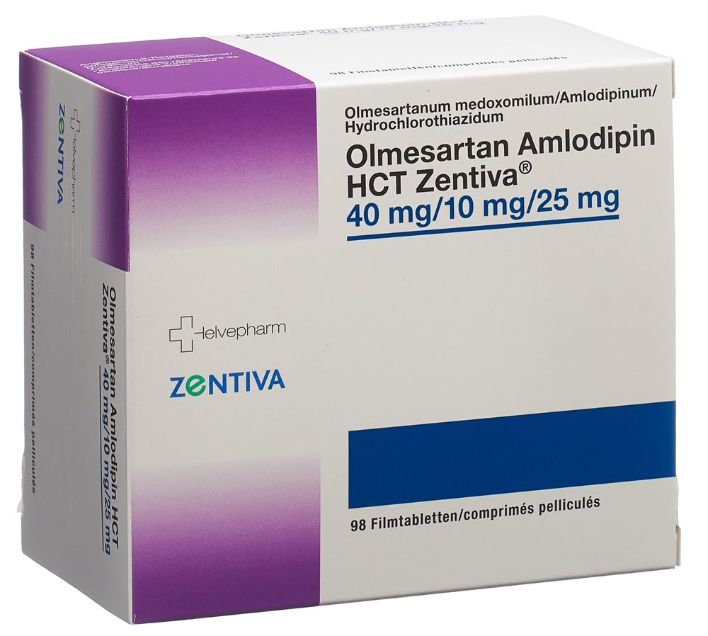 OLMESARTAN AMLODIPINE HCT Zentiva, Hauptbild