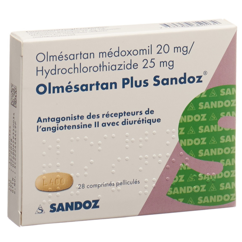 OLMESARTAN Sandoz, image 2 sur 2