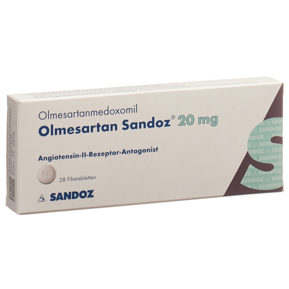 OLMESARTAN Sandoz 20 mg, image principale