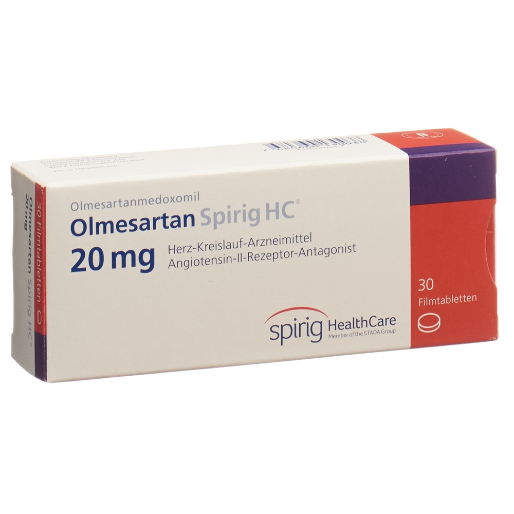 OLMESARTAN Spirig HC 20 mg, image principale