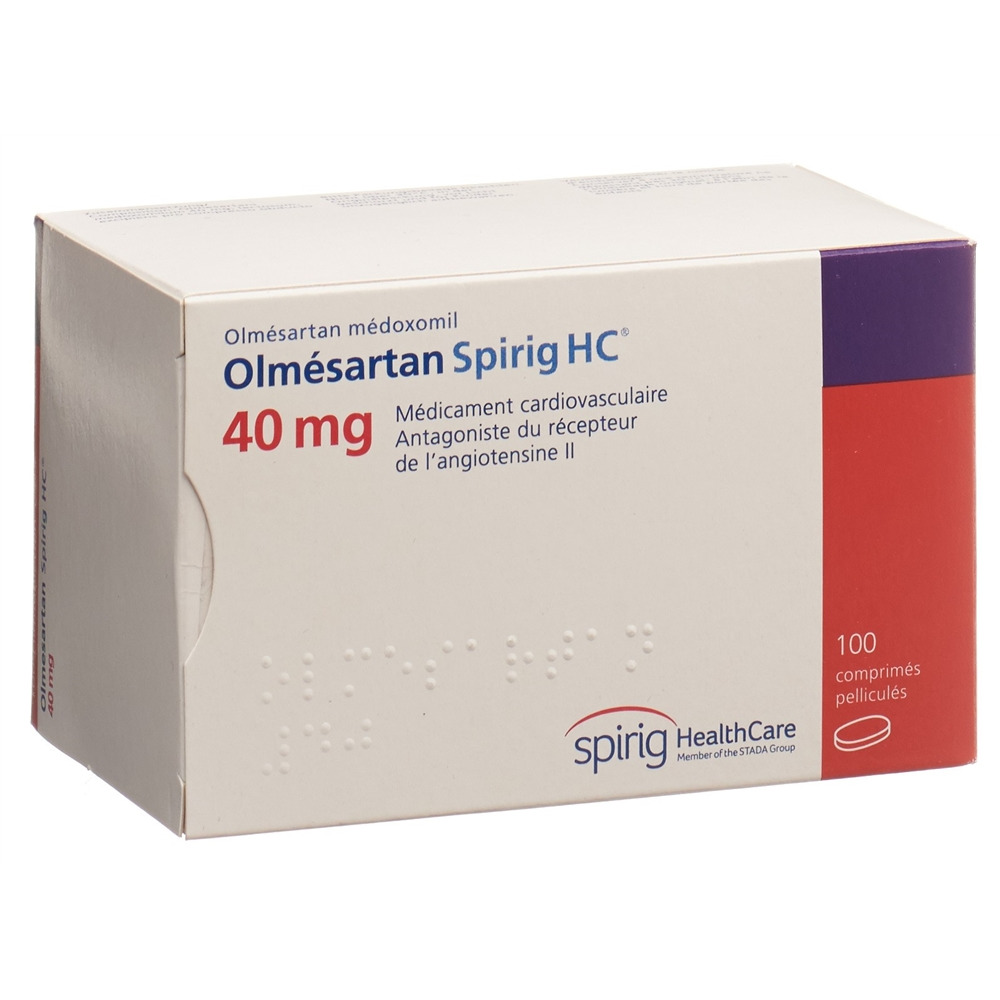 OLMESARTAN Spirig HC 40 mg, image 2 sur 2