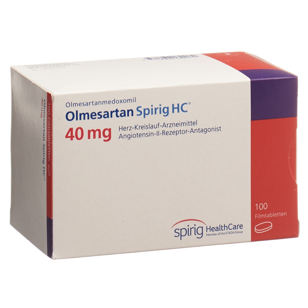 OLMESARTAN Spirig HC 40 mg, image principale