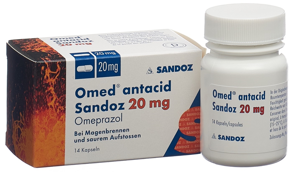 OMED antacid Sandoz 20 mg, Bild 2 von 4