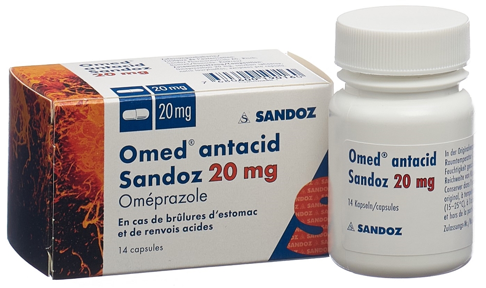 OMED antacid Sandoz 20 mg, Bild 3 von 4