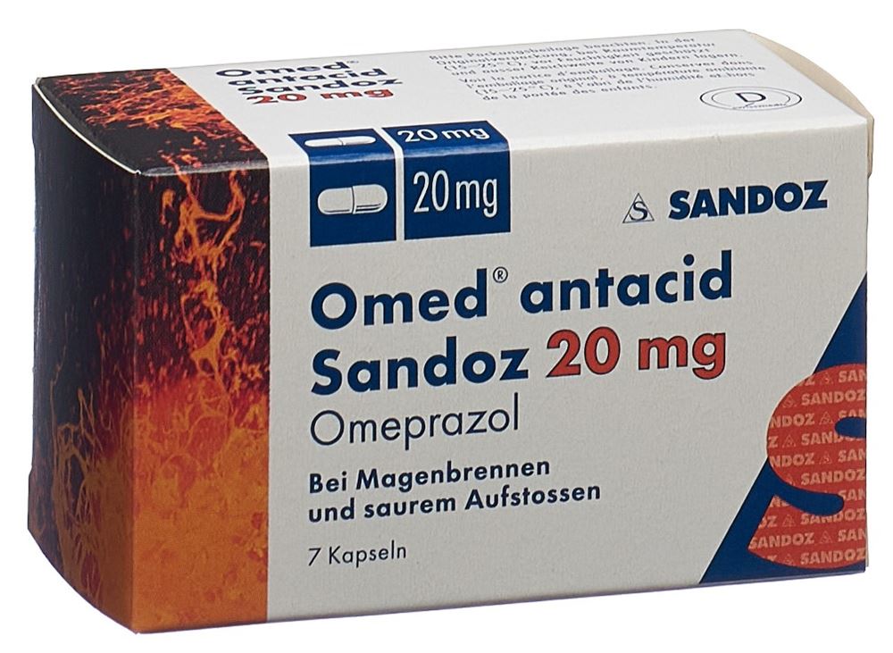 OMED antacid Sandoz 20 mg, Hauptbild