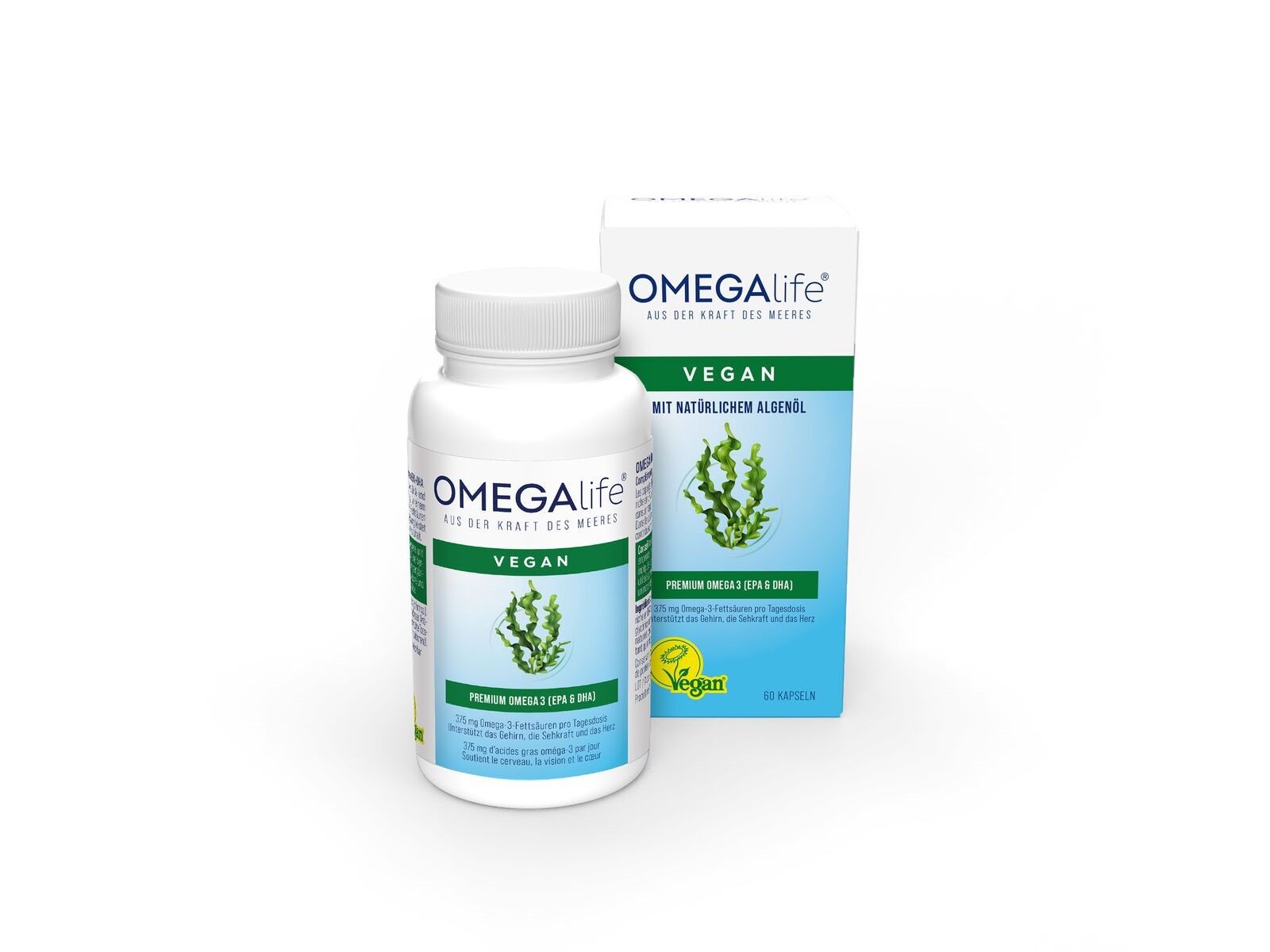 OMEGA-LIFE Algenöl, Hauptbild