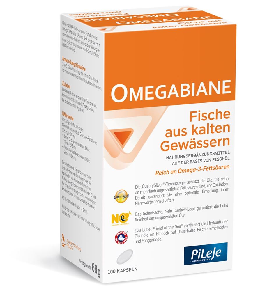 OMEGABIANE Fische aus kalten Gewässern Kapseln