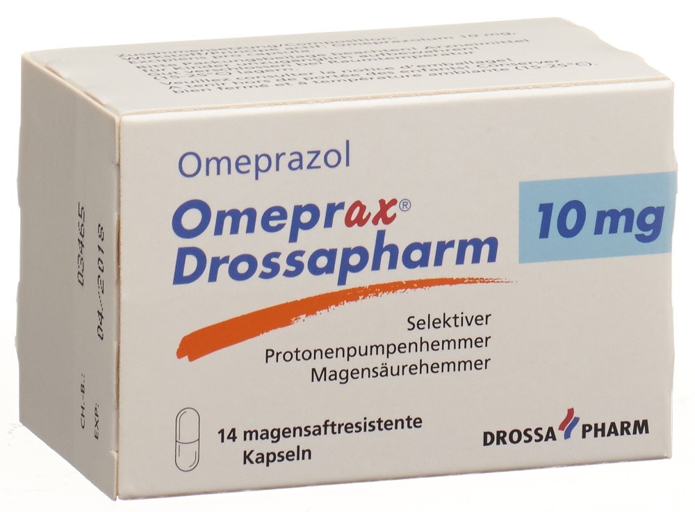 Omeprax Drossapharm 10 mg, Hauptbild