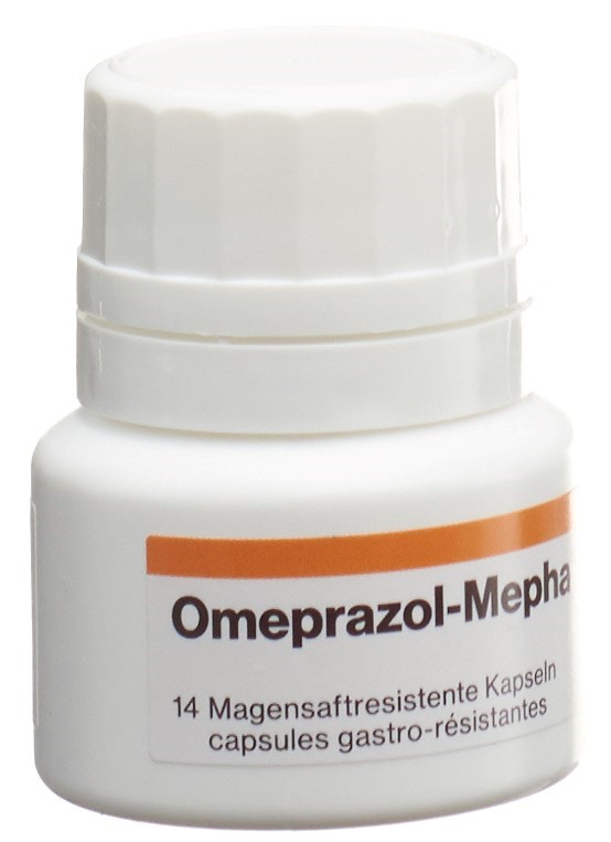 OMEPRAZOLE Mepha 10 mg, image principale