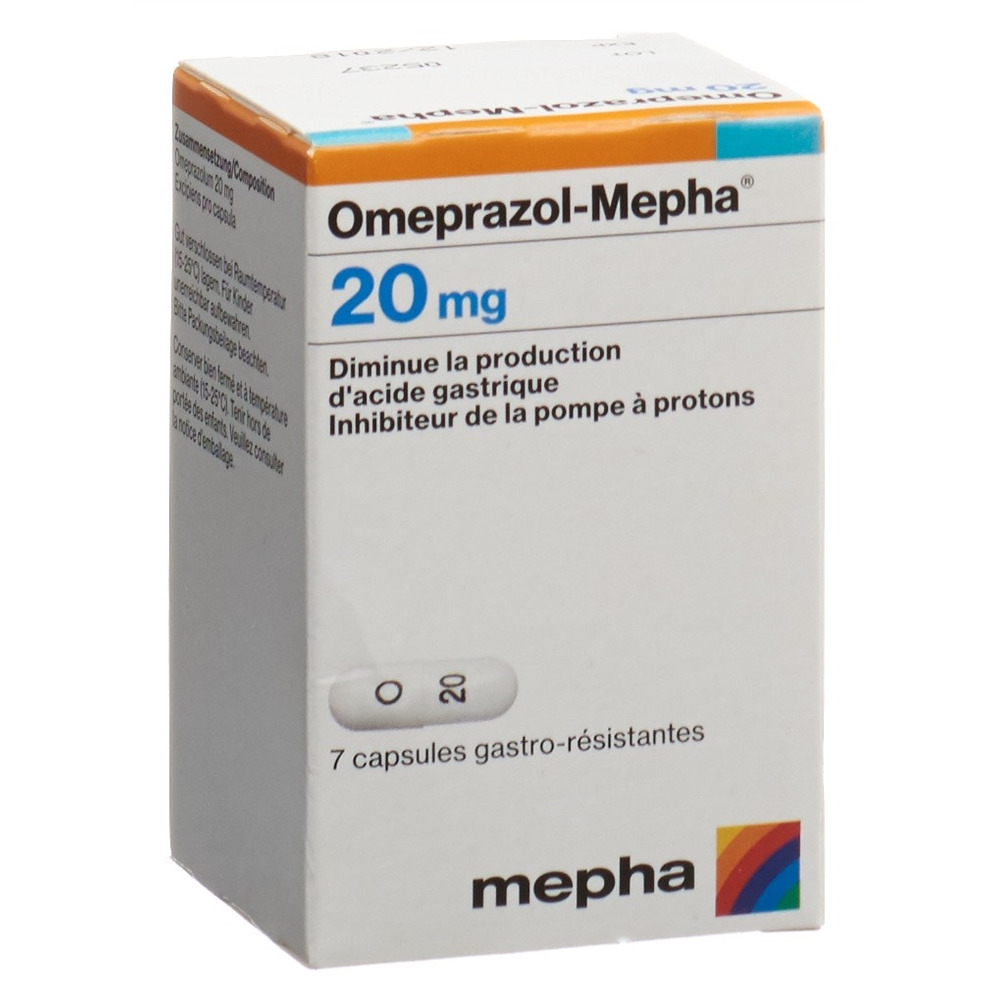 OMEPRAZOLE Mepha 20 mg, Bild 2 von 2