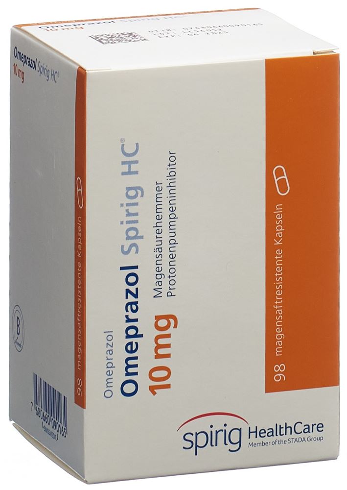 OMEPRAZOLE Spirig HC 10 mg, Hauptbild