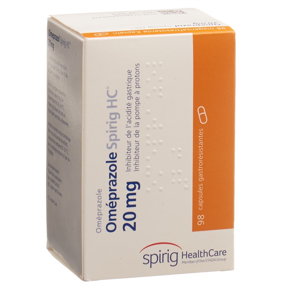 OMEPRAZOLE Spirig HC 20 mg, Bild 2 von 2