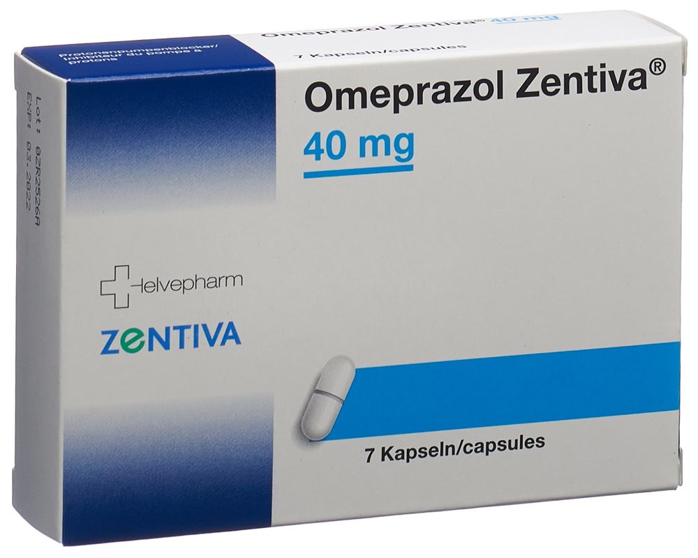 OMEPRAZOLE Zentiva 40 mg, image principale