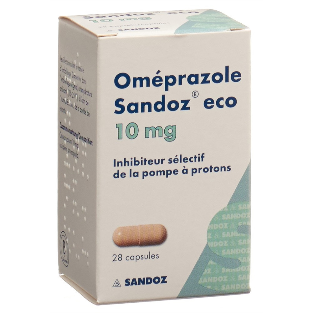 OMEPRAZOLE eco 10 mg, image 2 sur 2
