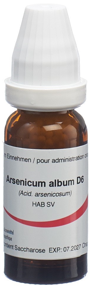 Omida arsenicum album 6 D