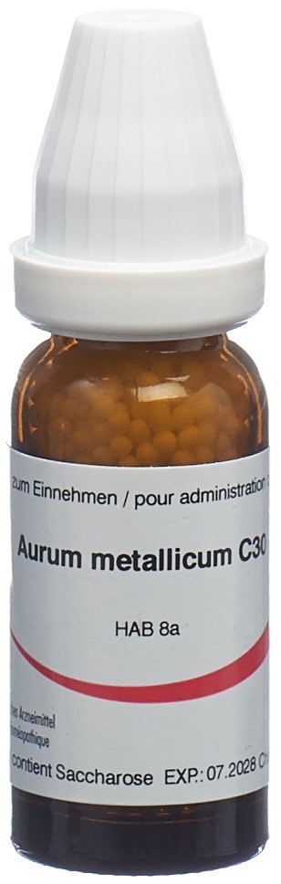Omida Aurum metallicum 30 C, Hauptbild