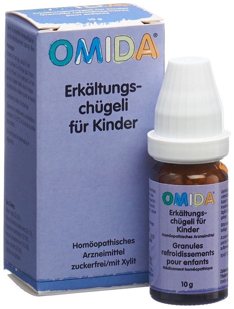 Omida granules refroidissements pour enfants, image 2 sur 4