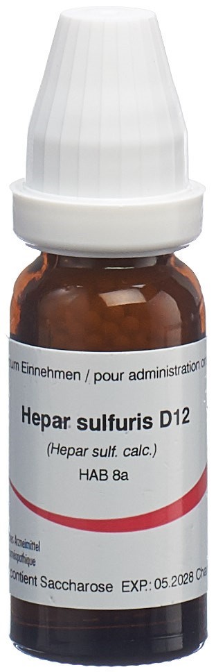 Omida Hepar sulfuris 12 D