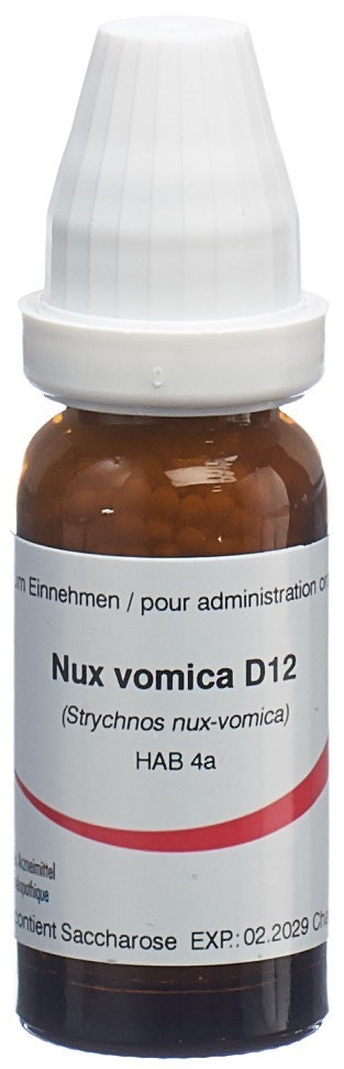 Omida nux vomica 12 D