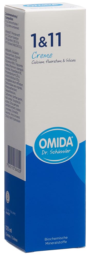 Omida Nr1&11 Calcium fluoratum & Silicea, Hauptbild