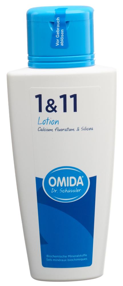 Omida Nr1&11 Calcium fluoratum & Silicea Lotion