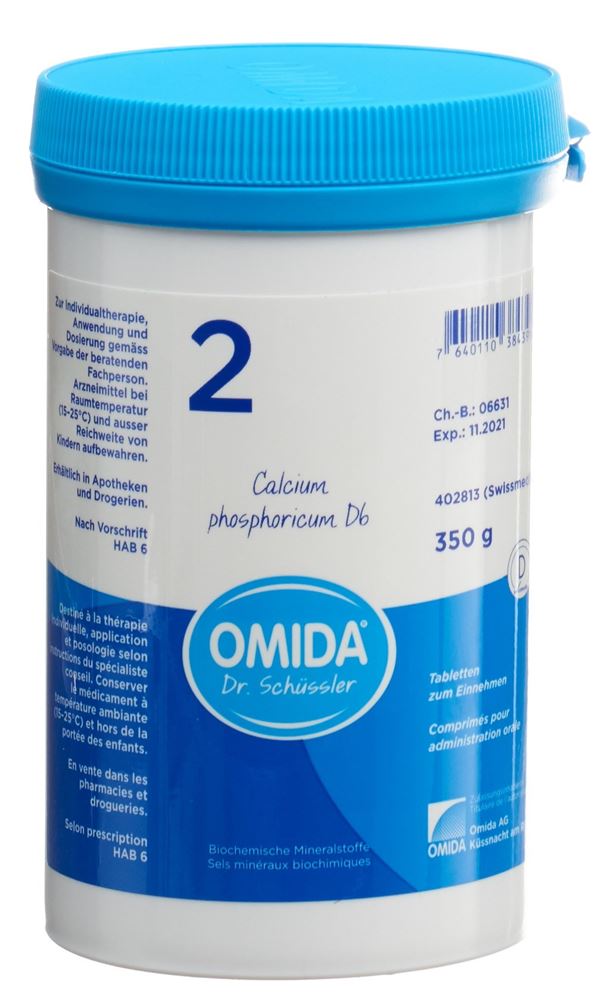 Omida Nr2 Calcium phosphoricum 6 D, Hauptbild