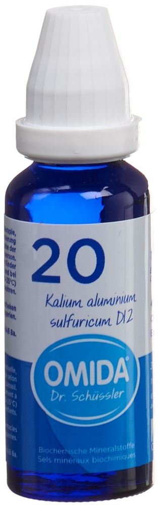 Omida Nr20 Kalium aluminium sulfuricum 12 D, Hauptbild