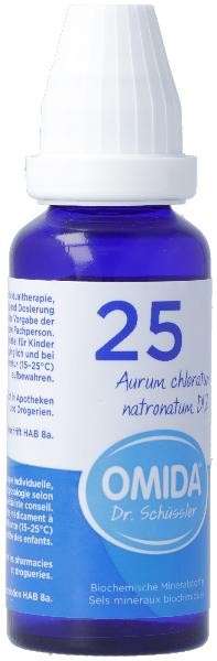 Omida Nr25 Aurum chloratum natronatum 12 D, Hauptbild