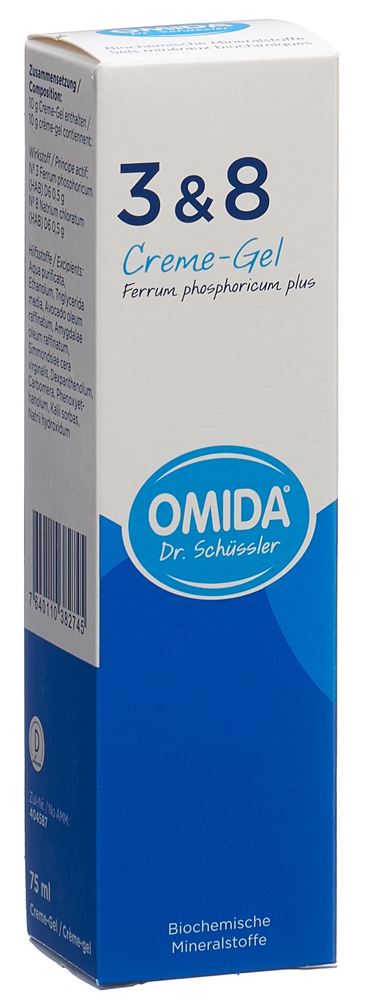 Omida Nr3&8 Ferrum phosphoricum plus Creme-Gel, Hauptbild