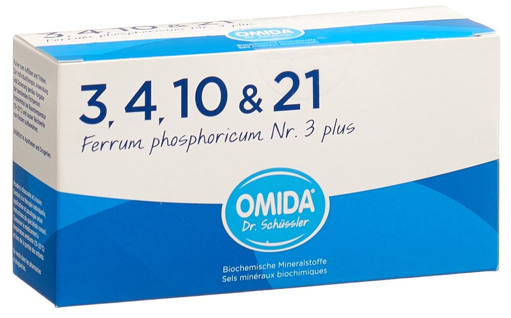 Omida Nr3 Ferrum phosphoricum plus, Hauptbild