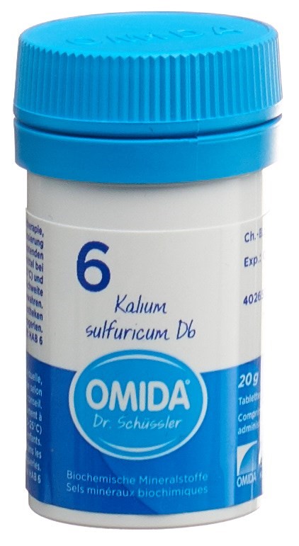 Omida Nr6 Kalium sulfuricum 6 D