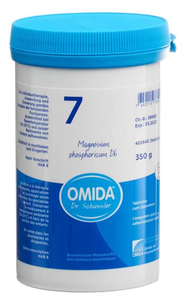 Omida Nr7 Magnesium phosphoricum 6 D, Hauptbild