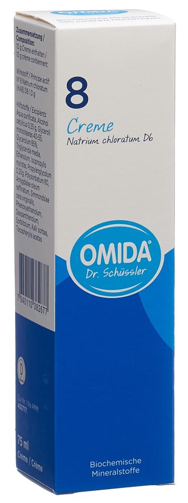 Omida Nr8 Natrium chloratum 6 D, Hauptbild