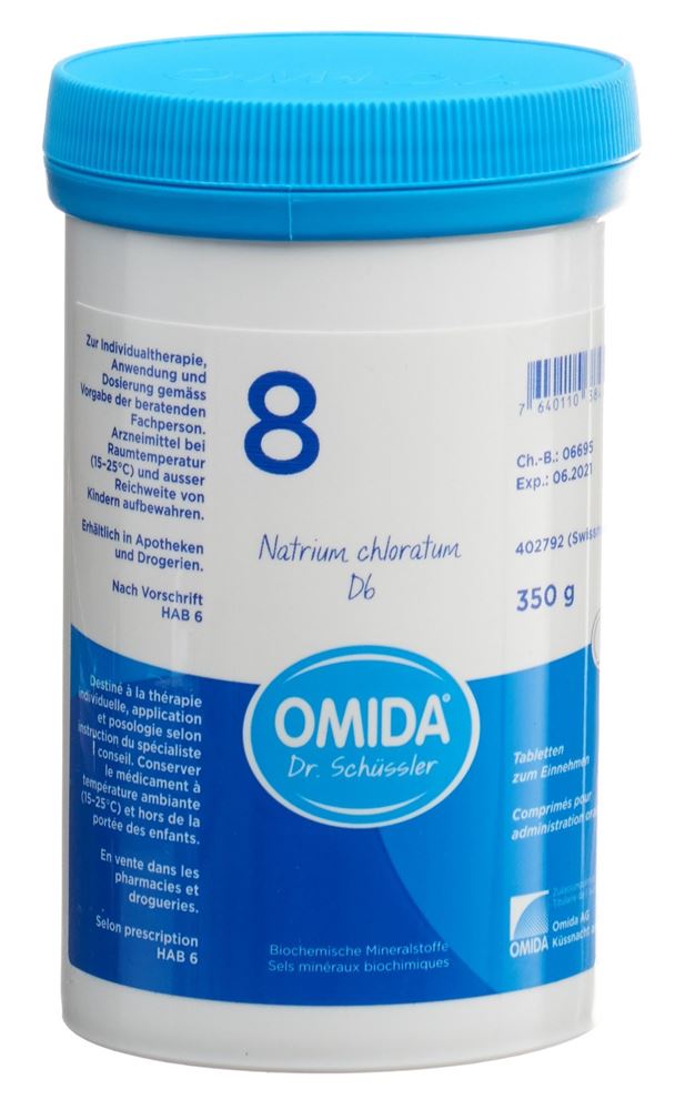 Omida Nr8 Natrium chloratum 6 D, Hauptbild