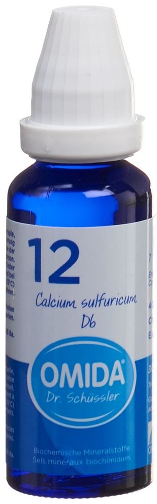 Omida no12 calcium sulfuricum 6 D, image principale