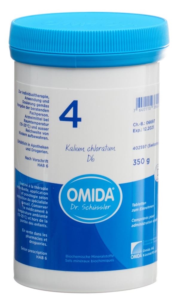 Omida no4 kalium chloratum 6 D, image principale