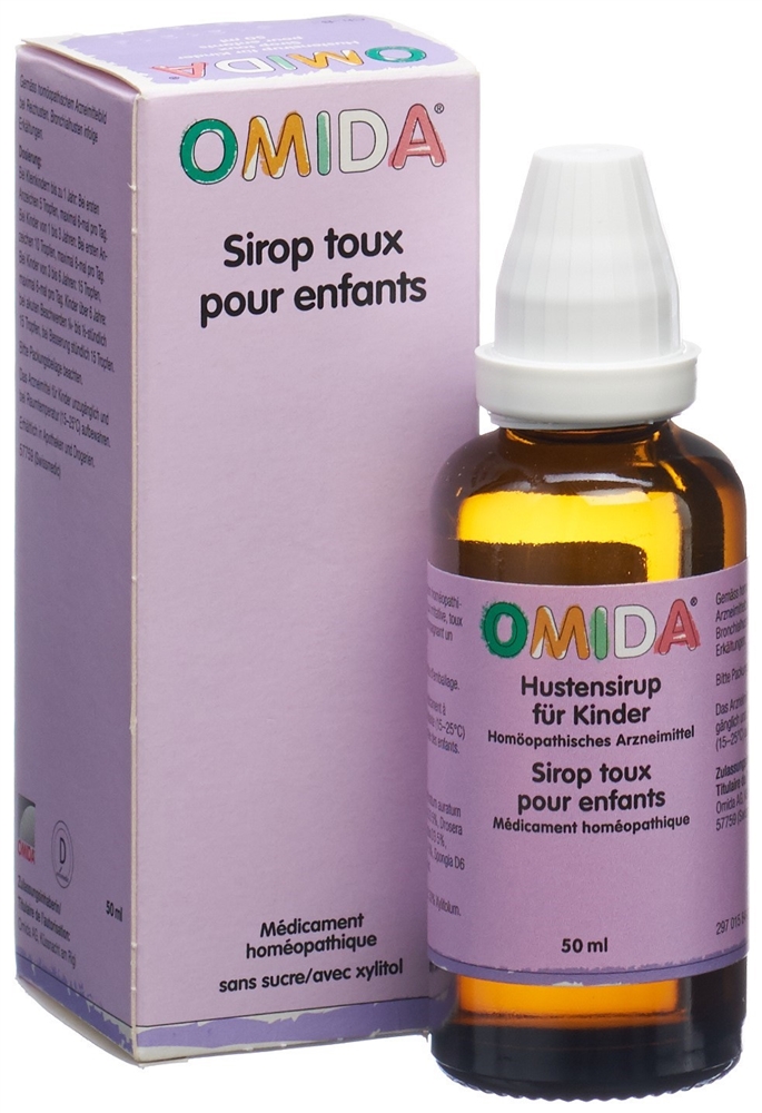 Omida sirop contre la toux pour enfants, image 3 sur 4