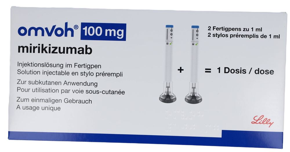 OMVOH sol inj 100 mg/ml stylo prérempli stylo pré 1 ml, image principale