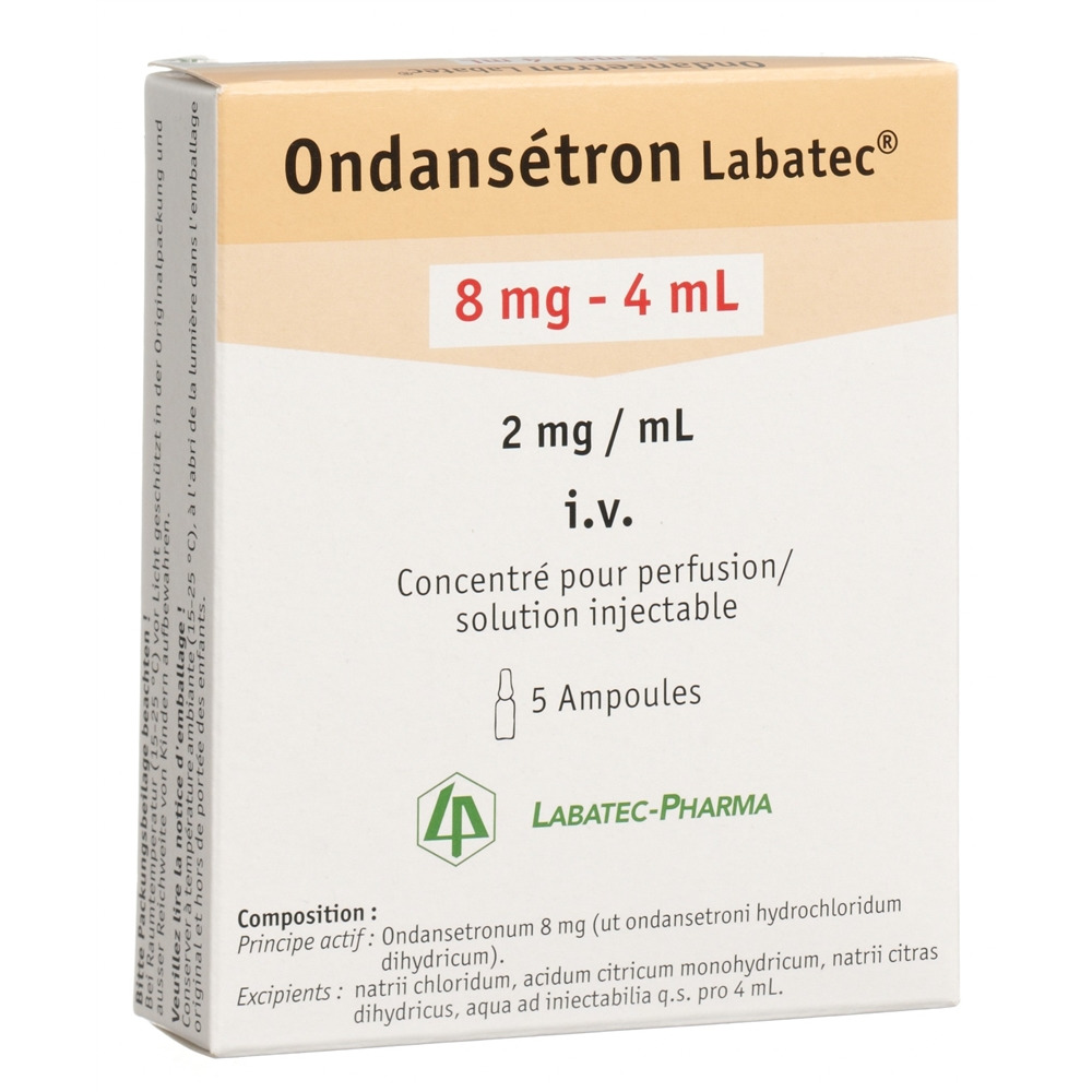 Labatec Injection ONDANSETRON Labatec Inf Konz 8 mg/4ml Amp 4 ml | Coop Vitality Apotheke