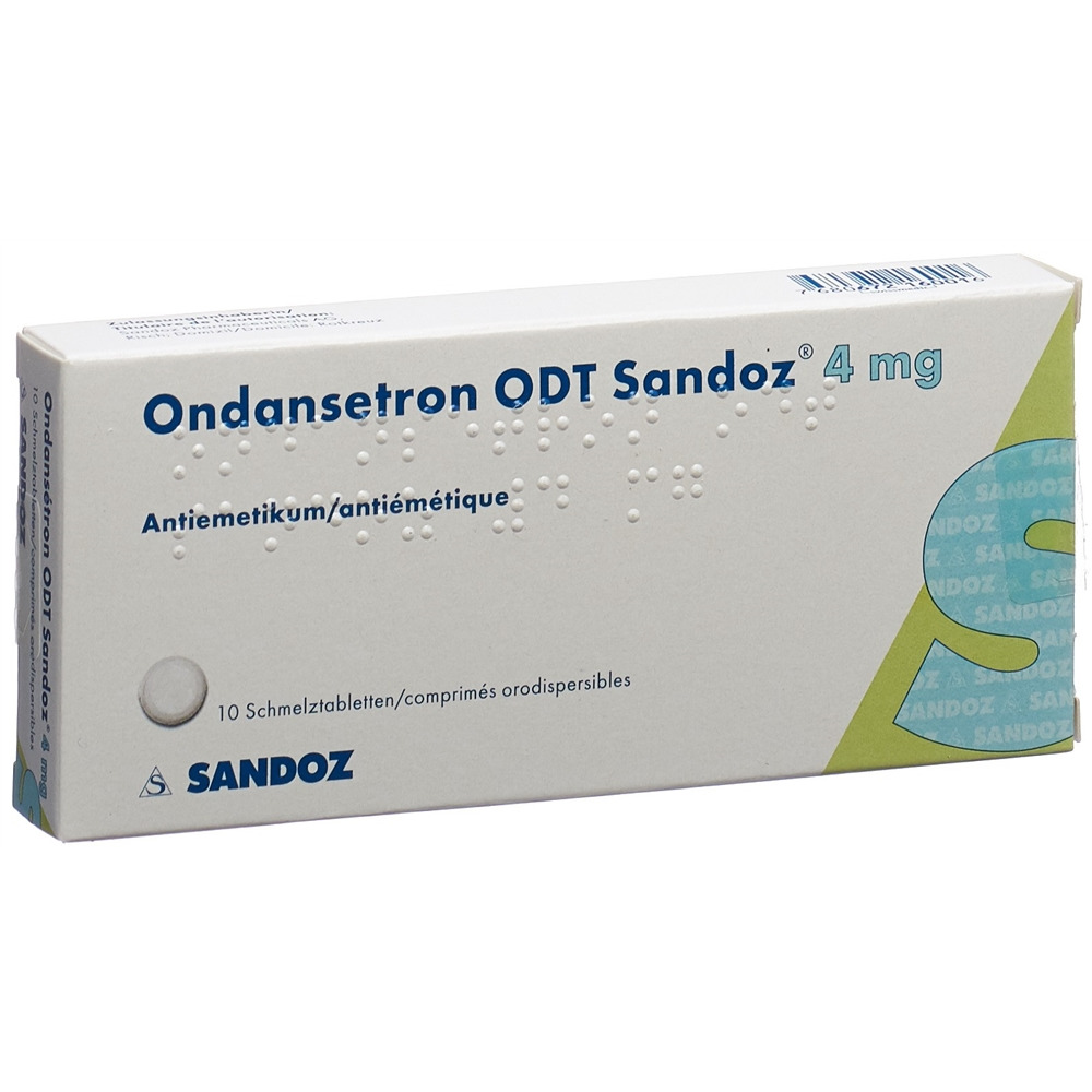 ONDANSETRON ODT Sandoz 4 mg, Hauptbild