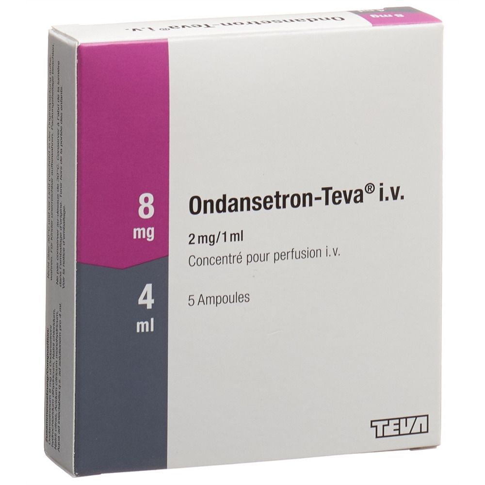 ONDANSETRON Teva 8 mg/4ml, image 2 sur 2