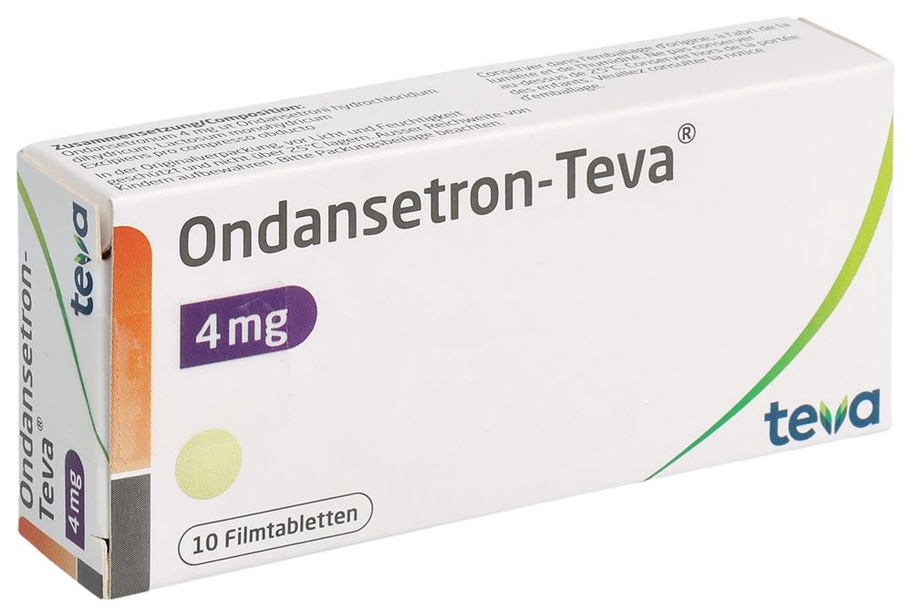 ONDANSETRON Teva 4 mg, image principale
