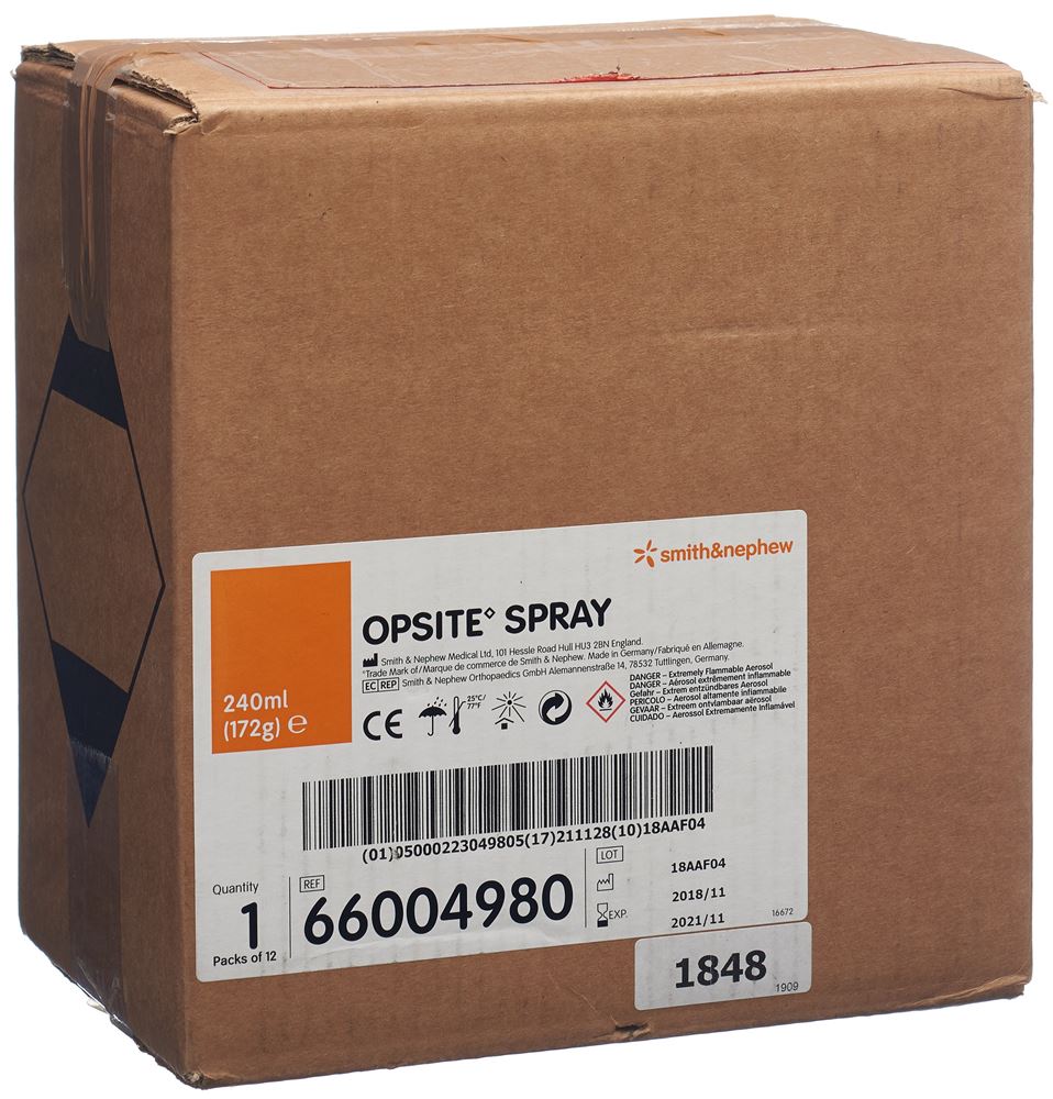 OPSITE Sprühverband, Hauptbild