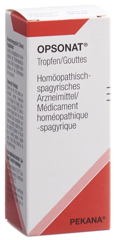 OPSONAT gouttes fl 50 ml